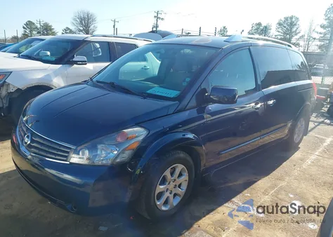 2008 Nissan Quest 3.5 S z USA, uszkodzony, nr VIN 5N1BV28U88N111466